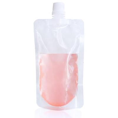 China High Quality Security Stand Up Plastic Pouch Aluminum Foil Spout Pouch Packing Pouch Liquid Bag With Spout for sale