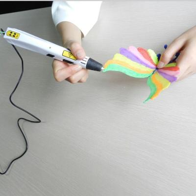 China Building Material Shop EE787 ABS PLA 3D Printer Rechargeable Drawing Pen For Kids Gift USB 3D Printing Educational Toys DIY Printing Pen 3D Printer Pen for sale