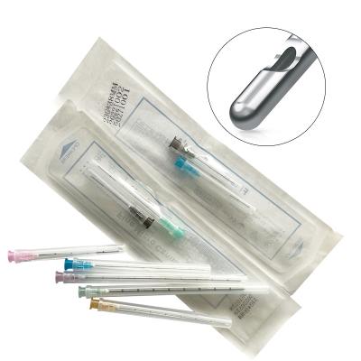 Китай подсказка Microcannula 23g 70mm тупая для Hyaluronic кисловочной впрыски увеличения впрыски тазобедренной продается