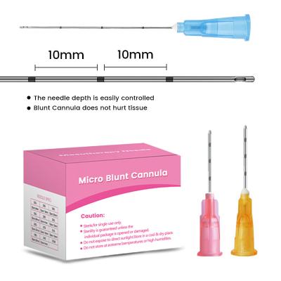 Китай стерильное впрысок заполнителя микро- иглы Cannula 18g Hyaluronic кисловочное медицинское продается