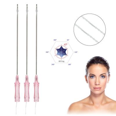 China Beauty PCL Cog Lifting Threads 19g 100mm Injection For Skin Care for sale