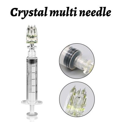 China 5 Pin Bd Multi Sample Needle Crystal Transparent Beauty Gun Spritze zu verkaufen