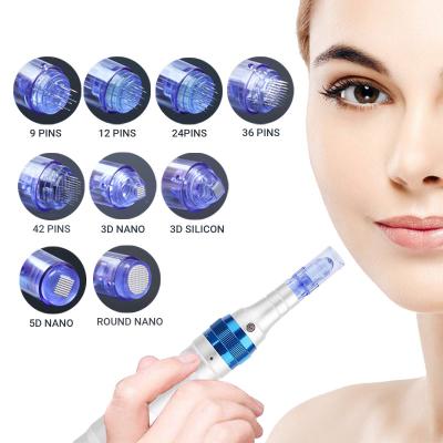 China Cartuchos sem fio Microneedle de Microneedling Pen Dr Pen A6 16pin da composição permanente à venda