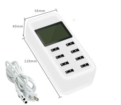 China 2021 New Arrival 8 USB Cell Phone Charging Station Multiple USB Charger Station for sale