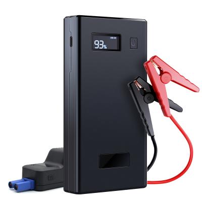 China Type-C 600A Peak Current Battery Booster Power Bank Car Jump Starter Car Gasoline 5.0L Car Jump Starter BayGo 7200mAh QC3.0 Bank for sale