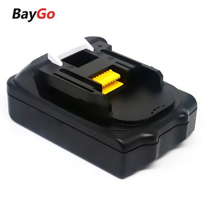 China Machine- BayGo 10.8V/14.4V/18V 18650 series power lithium battery machine tool lithium battery pack rechargeable lithium battery for sale