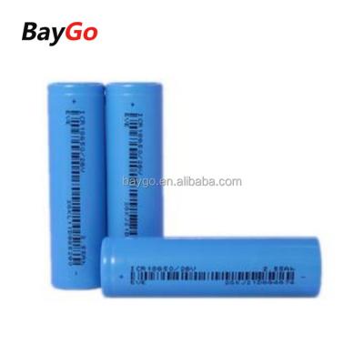 China Machine- BayGo Manufacturer Lithium Ion Battery Charger Rechargeable Battery Pack Storage Cells 3.6V 2600mAh 18650 Lithium Battery for sale