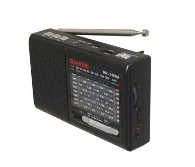 China Diego USB/TF Solar Rechargeable Portable Radio Vintage Home Radio AM FM SW1-7 FM USB Port/TF Card for sale