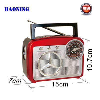 China LED Flahlight FM/AM/SW Easy Carry Radio with Solar and Flashlight for sale