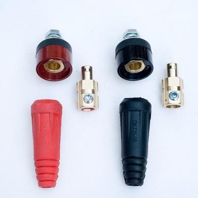 China Welding Machine 10-25 Welding Cable Connector Quick Plug Cable Connector For Welding Machine for sale