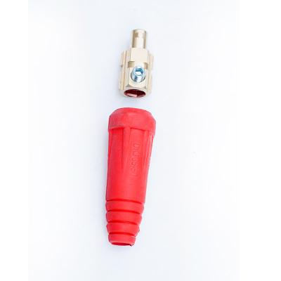 China Fast link welding machine welidng 35-50 welding machine cable plug socket welding connector for sale