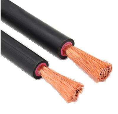 China Welding machine cable ground wire handle copper national standard welding power cord 16 squares 25 35 50 70 for sale