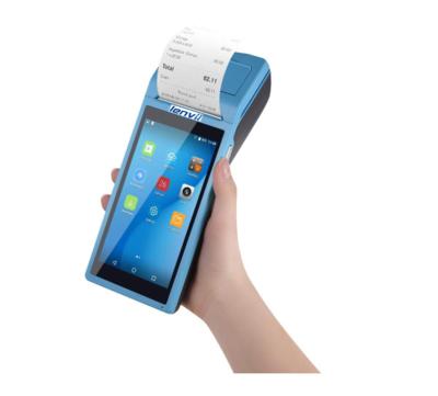 China Handheld PDA Handheld PDA With 5.5 Inch Android POS Receipt Printer Touch Screen BT WiFi NFC Terminal Data Termin for sale