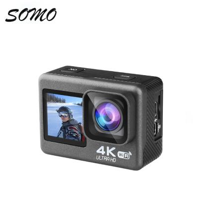 China About 24MP Customized 4K 60fps Wifi Selfie Sports Camera EIS Anti-shake Waterproof Synchronized Video Camera For Diving for sale