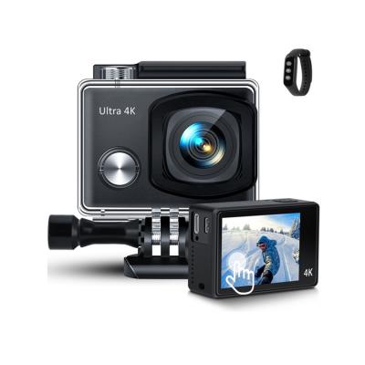 China Hot Selling Recording Function Amazon Waterproof 1080P HD Wifi Sports Action Camera Support 4K Video Microphone for sale