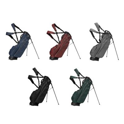 China Golf Bag Golf Stand Bag Synthetic Leather Known for its Durability Color-Fastness and Clean Look for sale