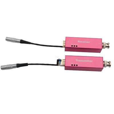 China Transmit video audio signal from 40KM mini 3G-SDI video camera to fiber converter video fiber supplement optical transceiver above single mode 1 core fiber for sale