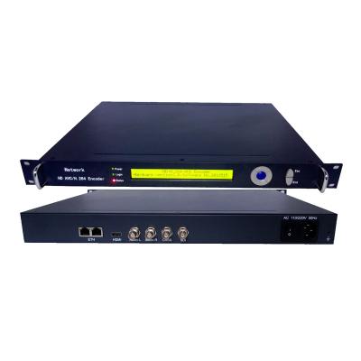 China HD H.264 IPTV Encoder Support RTSP RTMP Video Support RTSP RTMP Video Streaming UDP RTP Youtube Facebook Live Streaming for sale