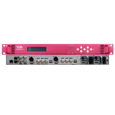 China Satellite IP UDP RTP Input 2 Channels HD SD Output Video Audio Decoder With MPEG2 H.264 H.265 Decoding Decoder for sale