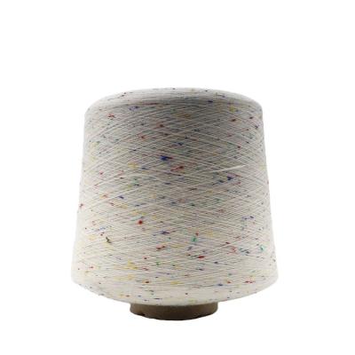 China Dot Yarn 21S 100% Cotton 4 Colors Dot Yarn Fancy Yarn For Factory Direct Knitting Sales for sale