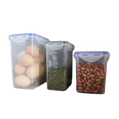 China Wholesale Spike 3-Piece Set Plastic Food Storage Container For Home Kitchen for sale