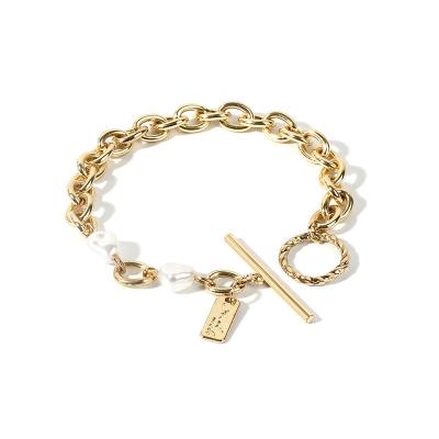 China Comfort Fit Gold Bracelet Women Gold Plated Fashion Women Charm Bracelet for sale