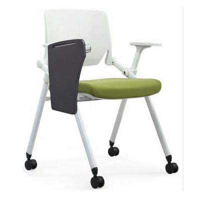 China 841c foldable customized white writing chair frame training chair board for office for sale