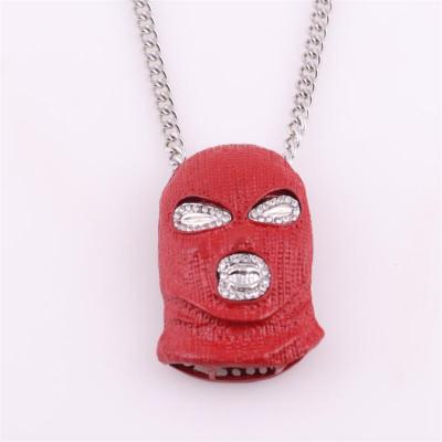 China Wholesale Latest Lead Free Cheap Price Hitter Hip Hop Ski Pendant Cuban Chain Necklace Jewelry for sale