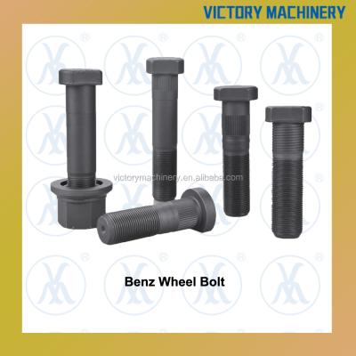 China 40Cr /35CrMo Wheel Bolt Phosphate 10.9 Wheel Bolt For MAN for sale