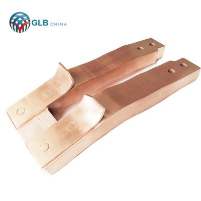 China C11000 Copper Wholesale Earth strap Producer laminated welding shunts for sale