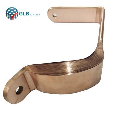 China C11000 Copper Factory Price Hot Selling High conductivity flexible copper laminated shunt for sale