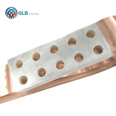 China Copper Bridge grounding Trade Assurance Wholesale flexible copper laminated battery foil connector for sale