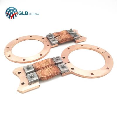 China High Conductivity Flexible Wholesale Braided C11000 Copper Busbar Connector for sale