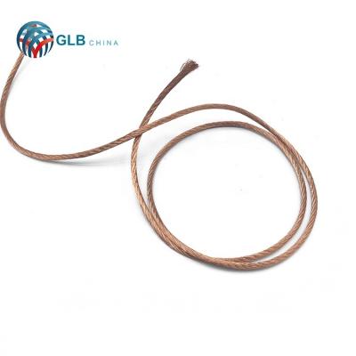 China Underground Bridge Grounding Factory Price Earth Strap Stranded Tinned Copper Wire for sale