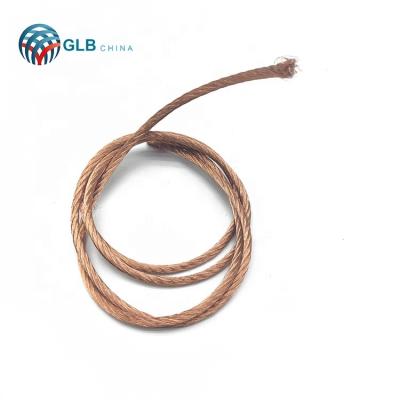 China Hot Selling Underground Flexible Busbar Pure Copper 30/32/34/36/38/41/42AWG Tinned Stranded Copper Wire for sale