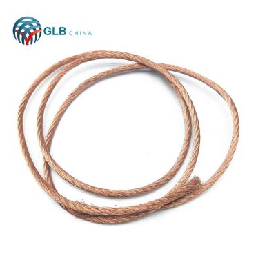 China Underground Fluctuating Factory Price 30/32/34/36/38/41/42AWG CU-ETP (Export Transfer Prices) Tinned Round Braided Copper Cable for sale