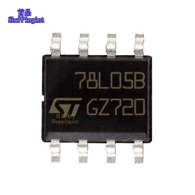 China Contact Customer Service Linear Voltage Regulator (LDO) L78L05ABD13TR Vin=30V Vout=5V 100mA 49dB@ (120Hz) SMT Packaging SOP-8 for sale