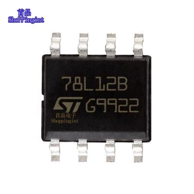 China Contact Customer Service Linear Voltage Regulator (LDO) L78L12ABD-TR SMT Packaging SOP-8 Vin=35V Vout=12V 100mA 42dB@ (120Hz) for sale