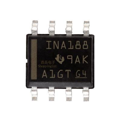 China Contact Customer Service INA188IDR SOP-8 36-V, Zero-Drift, Rail-to-Rail Instrumentation Amplifier 8-SOIC -40 125 for sale