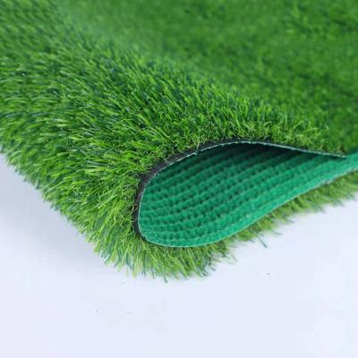 China Self-adhesive artificial turf outdoor waterproof garden artificial synthesis grass for sale