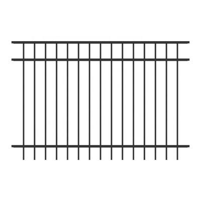 China Easily Assembled Track Gratings Barrier Design Steel Fence Prefab Steel Fence for sale