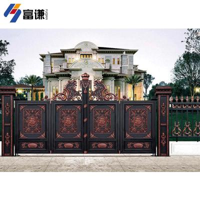 China High Quality Easily Assembled OEM Iron Door /aluminum Home Door With Modern Design Wholesale Price From China Factory Directly for sale