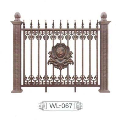 China Fuqian Design 2023 Newly Assembled Aluminum Fence Aluminum Exterior Gates And Gates For Homes Hot Sale for sale