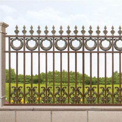 China 2023 Easily Assembled Garden Privacy Aluminum Composite Fence Panels Modern Outdoor White Aluminum Fence Panels for sale