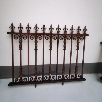 China Easily Assembled Modern Or Classic Ornamental Aluminum Garden / Farm Fence With Customized Color And Cheap Price Fencing for sale