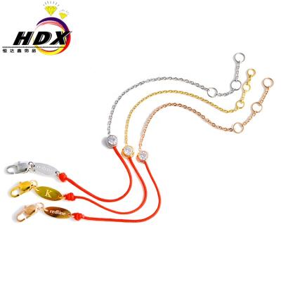 China Traditional Red Hyperbola Fashion Classic Rope , Single Drill Chain Half Rope for sale