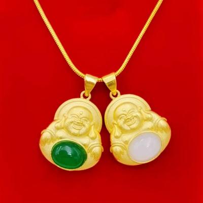 China 2022 New Small Cute Natural Jade Buddha Pendant Jade Buddha Pendant Women Fashionable Necklace from CLASSIC for sale