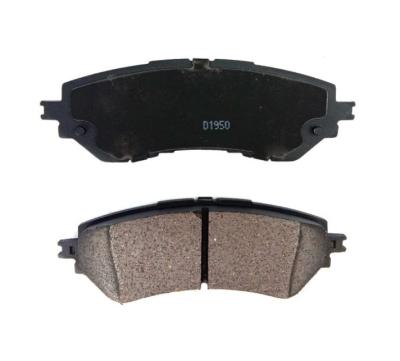 China No Noise No Dust Wholesale Good Performance D1950 0446509020 Brake Pad 04465-0D160 For Toyota Yaris Vios Front High Tech Brake Pads for sale