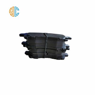 China Front Wheel auto spare part disc brakepad d1471 ceramic brake pad manufacturer 04465-BZ010 for sale