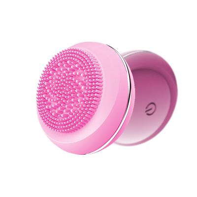 China Wholesale Electric Facial Massage Brush Silicone Cleansing Massager Exfoliating Cleansing Brush for sale